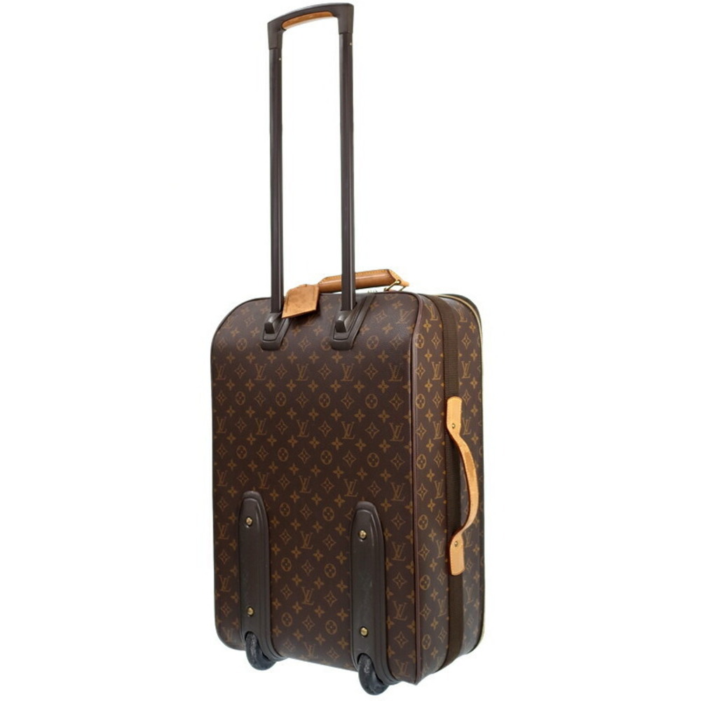 Louis Vuitton on Brown Monogram Case Leather Carry Pegasus